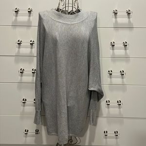 Primark ribbed dolman sweater w/zippered back, size XL